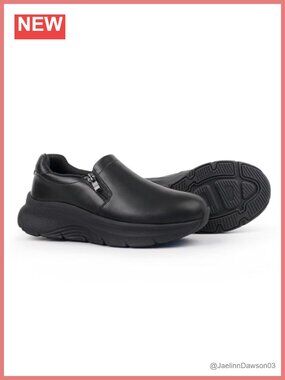Women's Slip On Arch Support Nurse Shoes Slip Resistant Lightweight Work Shoes